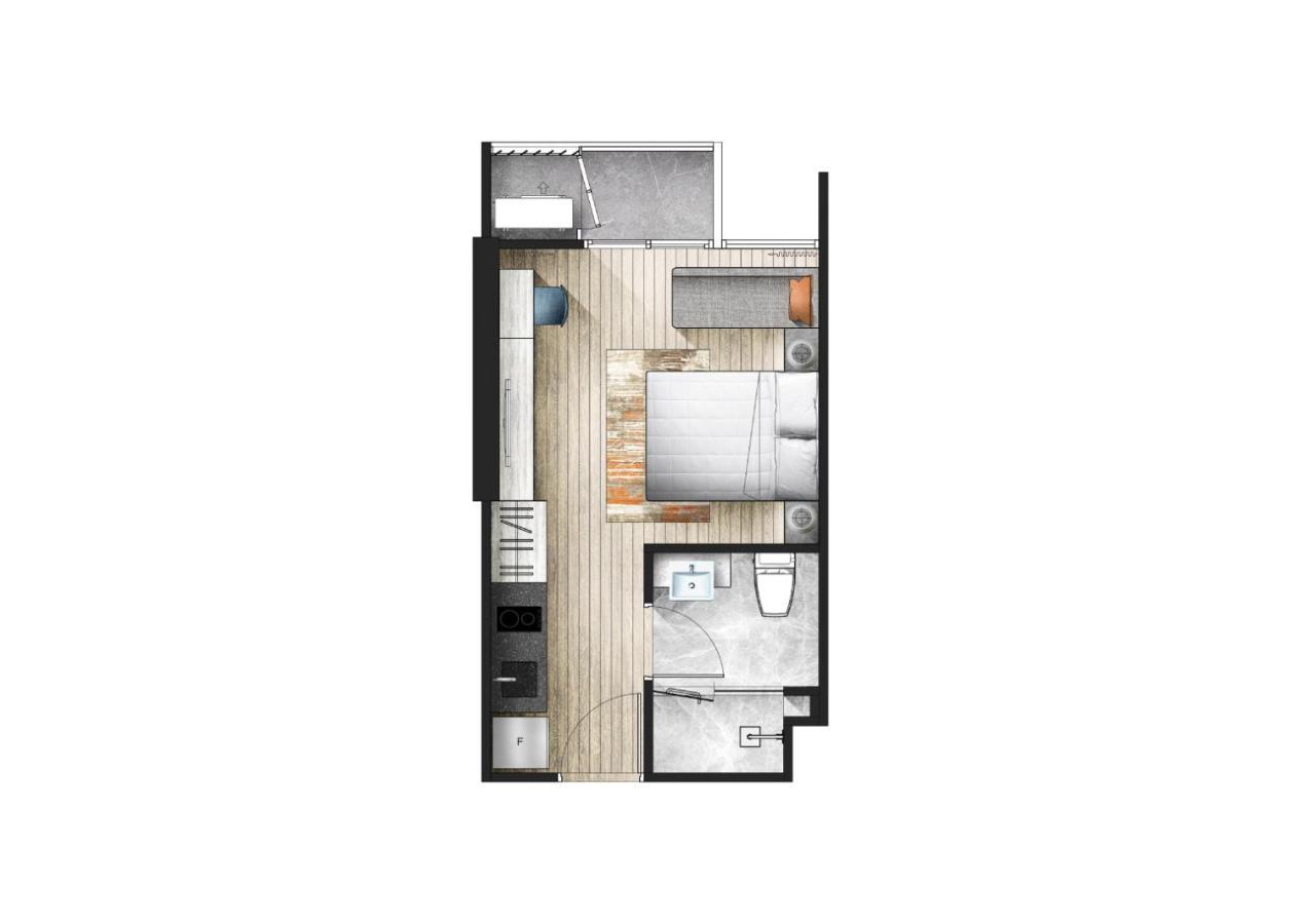 Huahin Dusitd2 Residences, Apartments Near Beach Buitenkant foto